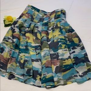 SWEET Yellow, Aqua blue, Mauve SKIRT